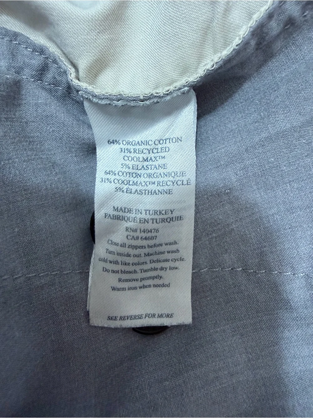 Faherty Light Beige Flat Front Chino Khaki Shorts Size 38